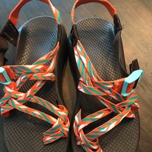 Orange Chacos